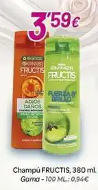 Alsara Supermercados Fructis - champú oferta