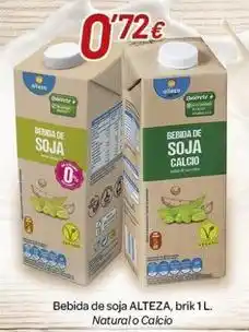 Alsara Supermercados Alteza - bebida de soja oferta