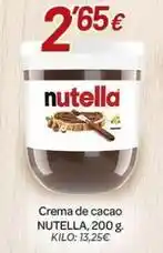Alsara Supermercados Nutella - crema de cacao oferta