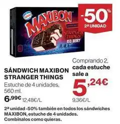 Supercor Maxibon - sandwich oferta