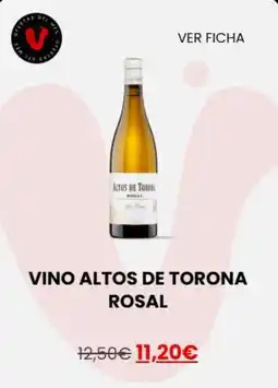 Vinalium Altos de torona - vino oferta