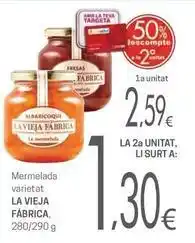 Valvi Supermercats La vieja fábrica - mermelada varietat oferta