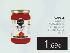 Plusfresc Capell - tomate casolana sofregida ecologica oferta