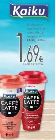 Valvi Supermercats Kaiku - beguda cafe espresso oferta
