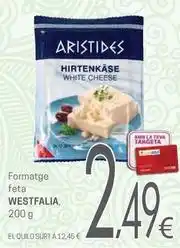 Valvi Supermercats Westfalia - formatge feta oferta