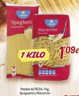 Alsara Supermercados Alteza - pastas spaguetti o macarrón oferta