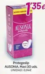 Alsara Supermercados Ausonia - protegeslip maxi oferta