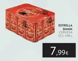Plusfresc Estrella damm - cervesa 12 u oferta