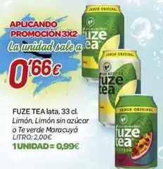 Alsara Supermercados Fuze tea - tea oferta