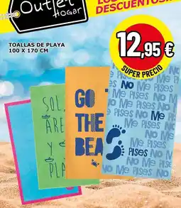 Outlet Hogar Sol - toallas de playa oferta