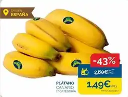 Cash Ecofamilia Origen - plátano oferta