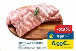 Cash Ecofamilia Duroc - costillar de cerdo oferta