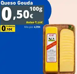 Tu Trébol Hipermercados Queso gouda oferta