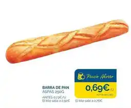 Cash Ecofamilia Pan - barra de oferta