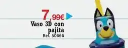 DRIM Vaso 3d con pajita oferta