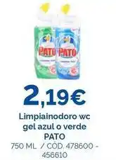 Dialsur Cash & Carry Pato - limpiainodoro wc gel azul o verde oferta
