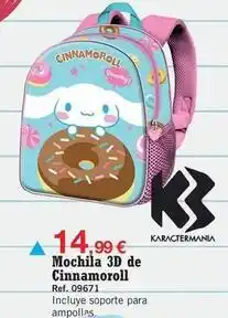 DRIM Karactermania - mochila 3d de cinnamoroli oferta