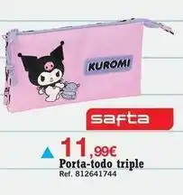DRIM Safta - porta-todo triple oferta