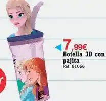 DRIM Botella 3d con pajita oferta