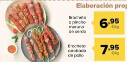 Autoservicios Familia Brocheta o pincho moruno de cerdo oferta