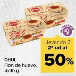 Autoservicios Familia Dhul flan de huevo oferta
