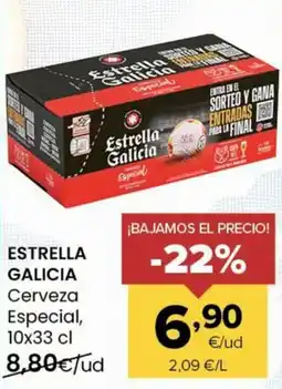 Autoservicios Familia Estrella Galicia Cerveza Especial oferta