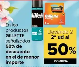 Autoservicios Familia Gillette En los productos oferta