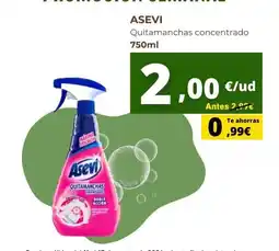 Supermercados Tu Alteza Asevi - quitamanchas concentrado oferta
