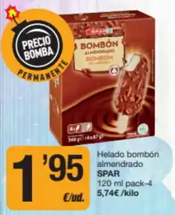Economy Cash SPAR helado bombón almendrado oferta