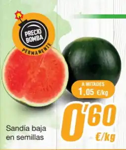 Economy Cash Sandía baja en semillas oferta