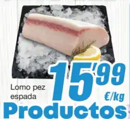 Economy Cash Productos lomo pez espada oferta