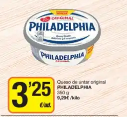 Economy Cash Philadelphia queso de untar original oferta