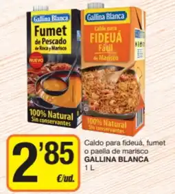 Economy Cash Gallina Blanca caldo para fideuá, fumet o paella de marisco oferta