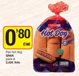 Economy Cash SPAR hot dog oferta