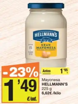 Economy Cash Hellmann's mayonesa oferta