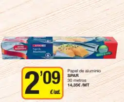 Economy Cash SPAR papel de aluminio oferta