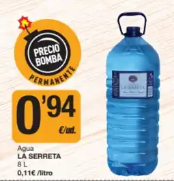Economy Cash La Serreta agua oferta