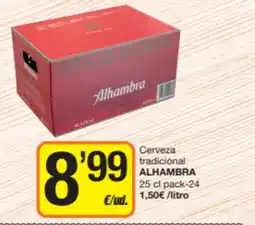 Economy Cash Alhambra cerveza tradicional oferta