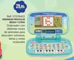 Juguetilandia Ordenador preescolar música y letras oferta