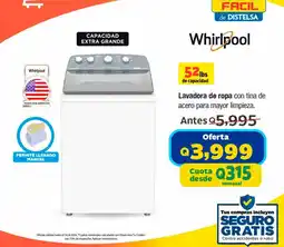 Suma Supermercados Whirlpool lavadora de ropa oferta