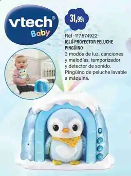 Juguetilandia Vtech Baby Iglú Proyector Peluche Pingüino oferta