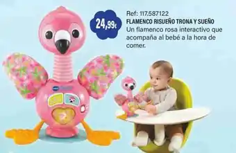 Vtech flamenco risueño trona y sueño