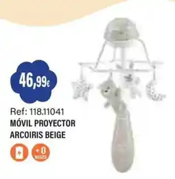 Juguetilandia Móvil proyector arcoiris beige oferta
