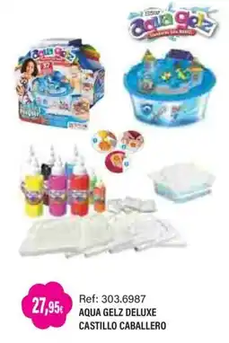 Juguetilandia Aqua gelz deluxe castillo caballero oferta