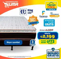 Suma Supermercados King Confort Suave oferta