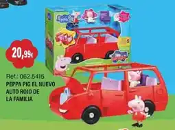 Juguetilandia Peppa Pig el nuevo auto rojo de la familia oferta