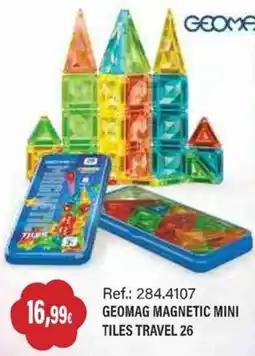 Juguetilandia geomag magnetic mini tiles travel 26 oferta