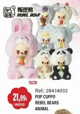 Juguetilandia Rebel Bears Pop Cuppo Animal oferta
