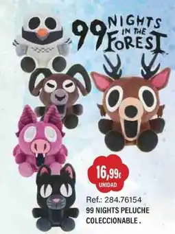 Juguetilandia 99 nights in the forest peluche coleccionable oferta