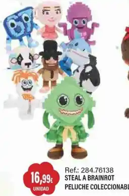 Juguetilandia Steal A Brainrot peluche coleccionable oferta